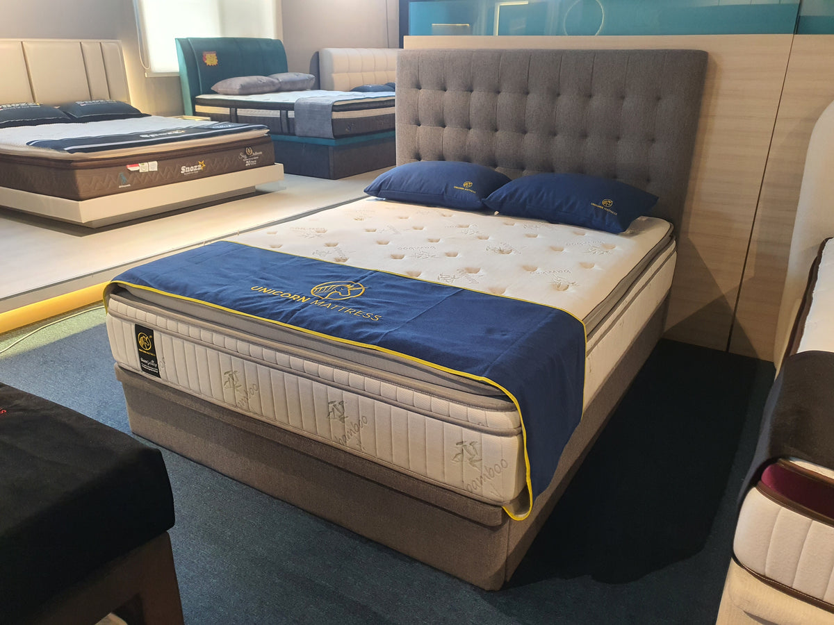 Queen Size Storage Bedframe | Display Clearance (1 Pc Only)