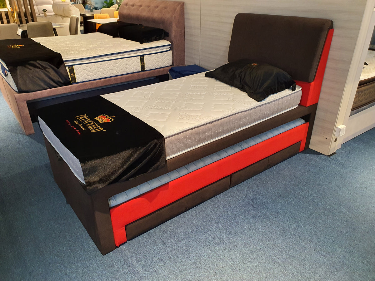Single with Single Pull Out Bed + Drawers | Display Clearance (1 Pc Only)