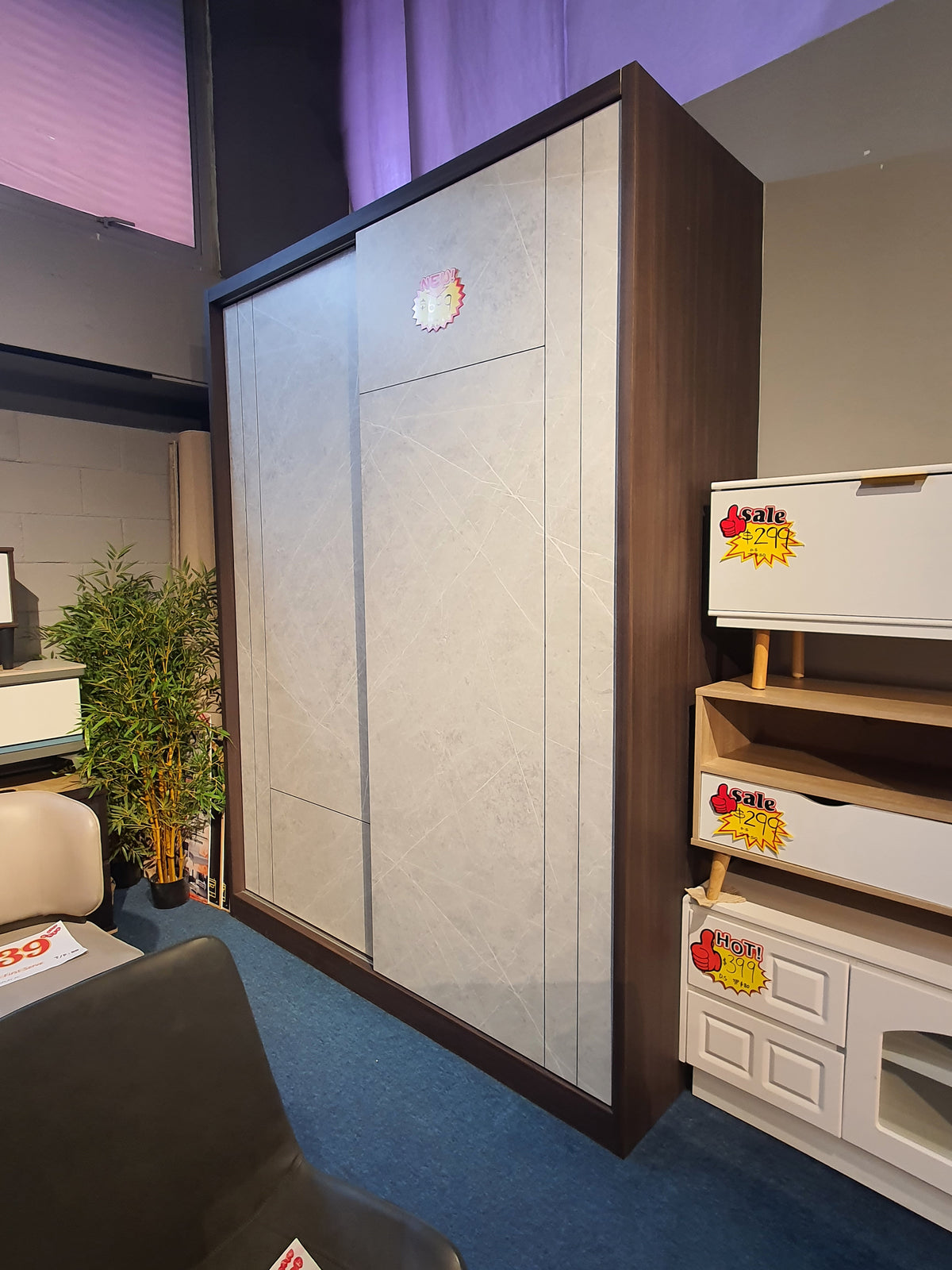 6ft Sliding Wardrobe | Display Clearance (1 Pc Only)