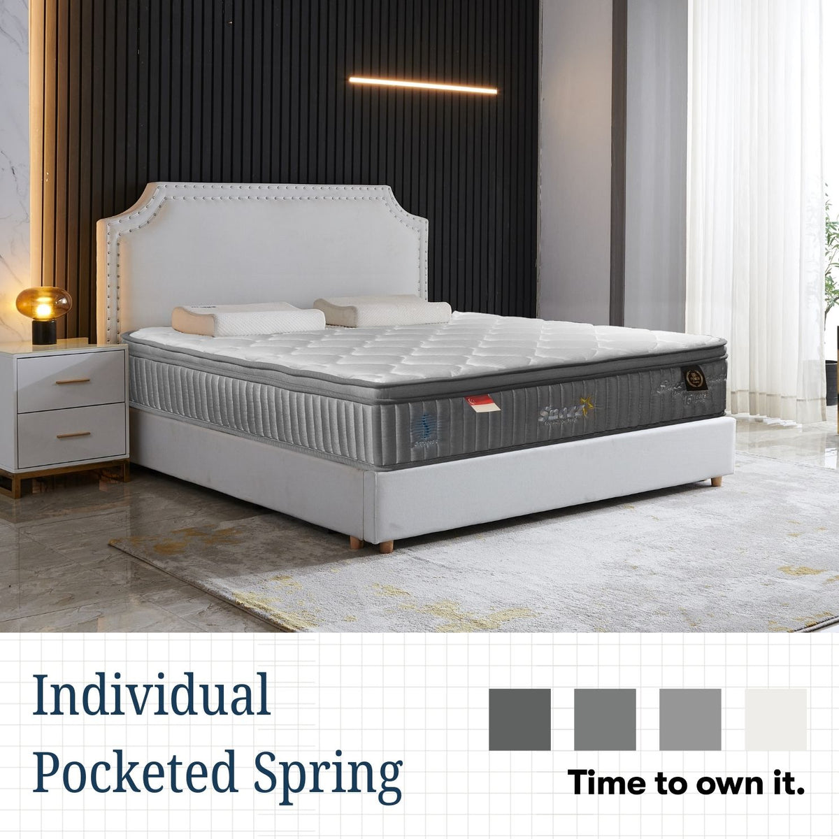 Snozz Spring Mattress | Backrest