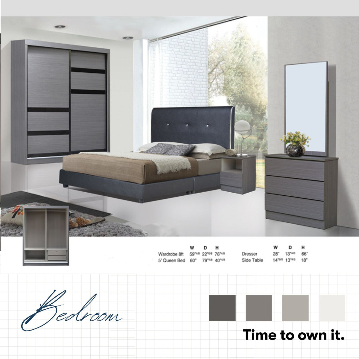 Bedroom Set (Divan Bedframe) 3