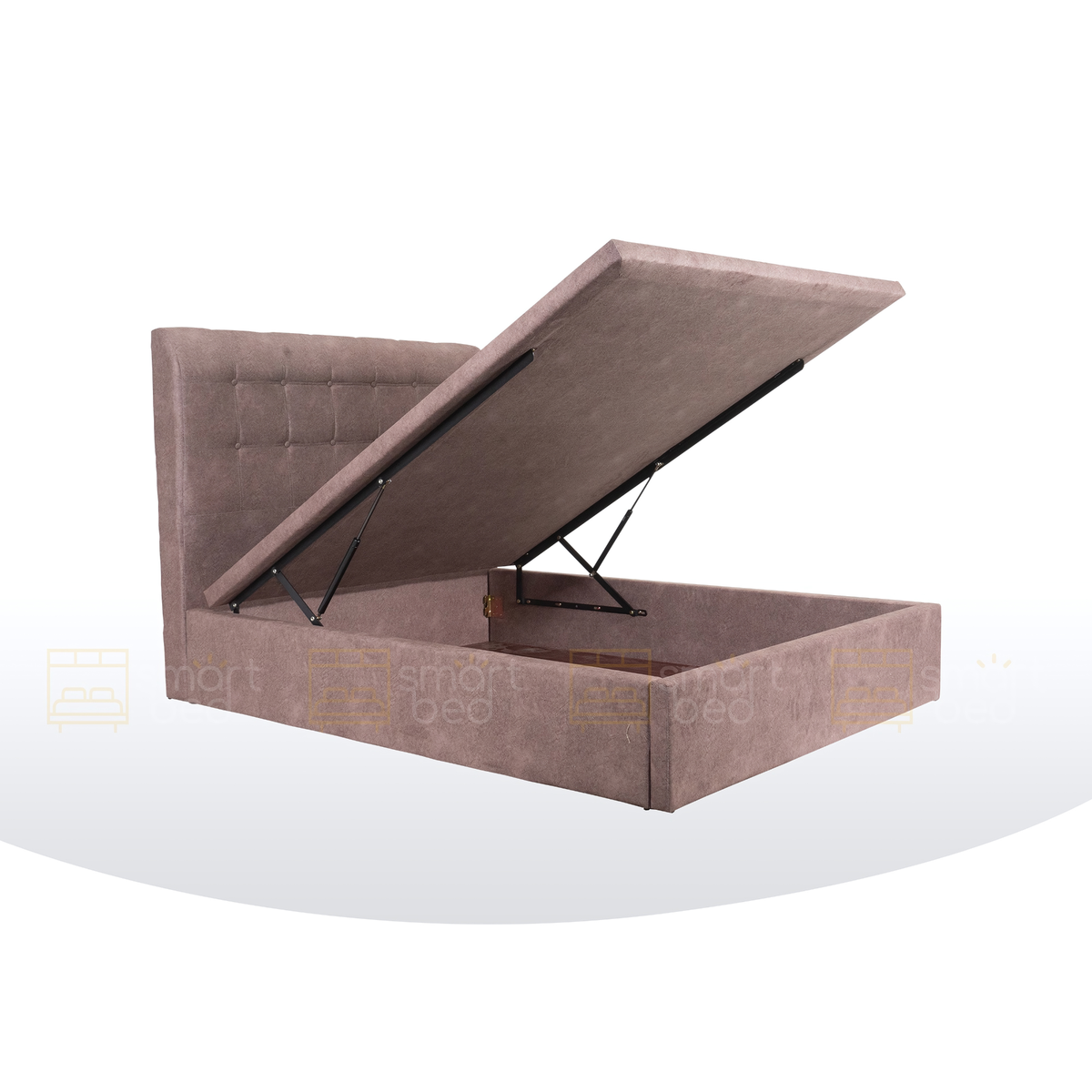 Crest Lift-Up Storage Bedframe