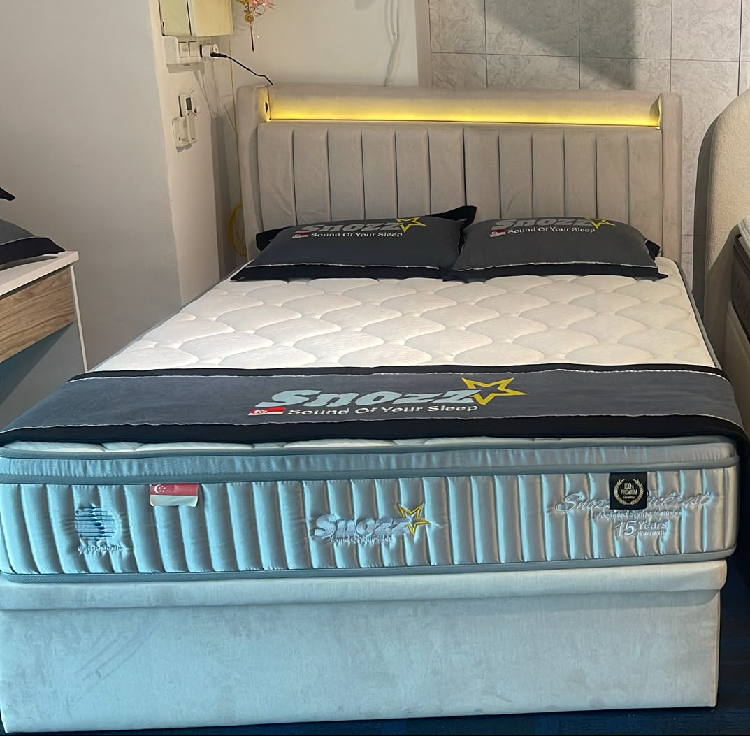 Queen Size Storage Bedframe | Display Clearance | 1 Pc Only | $699 Nett