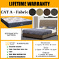 Storage Bedframe With Scotland Firme Spring Mattress l 10-KHB-KHJ03 l CAT A