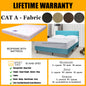 SMARTBED | Divan Bedframe With Euro Top Foam Mattress l 10-KHB-OF03 l CAT A