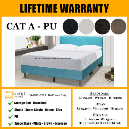 SMARTBED | Divan Bedframe l 10-KHB-OF03 l CAT A