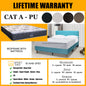 SMARTBED | Divan Bedframe With Scotland Firme Spring Mattress l 10-KHB-OF03 l CAT A