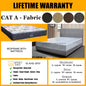 SMARTBED | Divan Bedframe With Scotland Firme Spring Mattress l 10-KHD-OF01 l CAT A