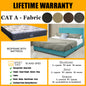 Storage Bedframe With Scotland Firme Spring Mattress l 10-KHD-OF03 l CAT A