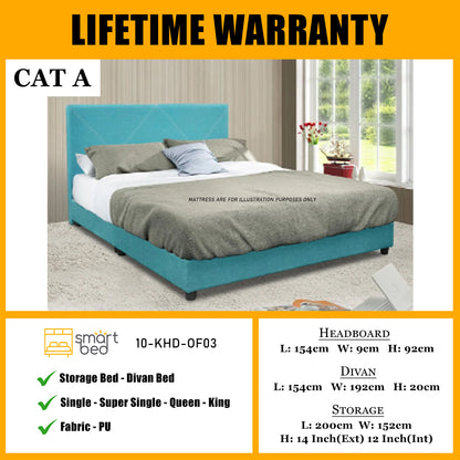 Storage Bedframe l 10-KHD-OF03 l CAT A