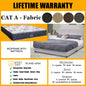 Storage Bedframe With Scotland Firme Spring Mattress l 10-KHD-OF04 l CAT A