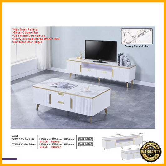 SMARTBED | Coffee Table and TV Console Set | 8002