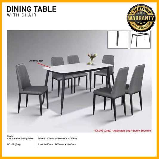 SMARTBED | Dining Table with Chair | C18+DC202