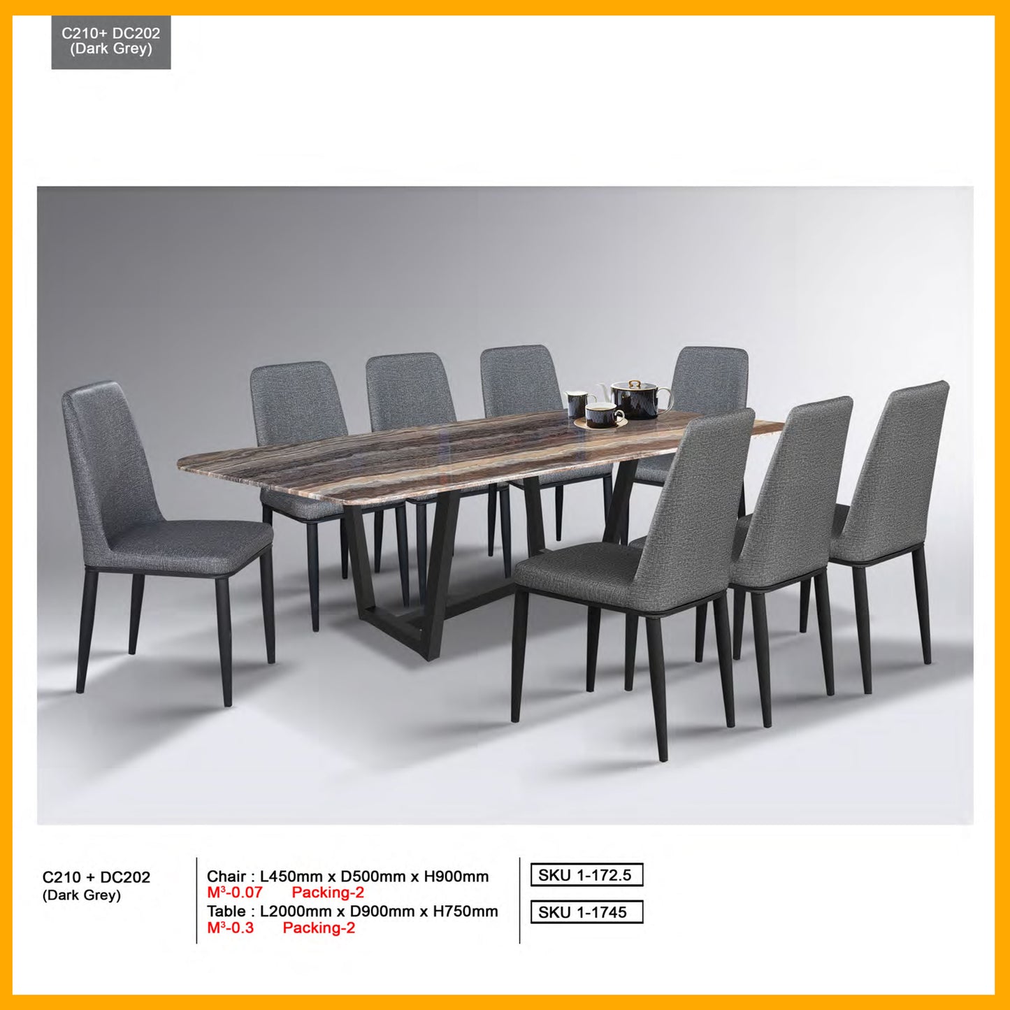 SMARTBED | Dining Table Only | C190+DC202