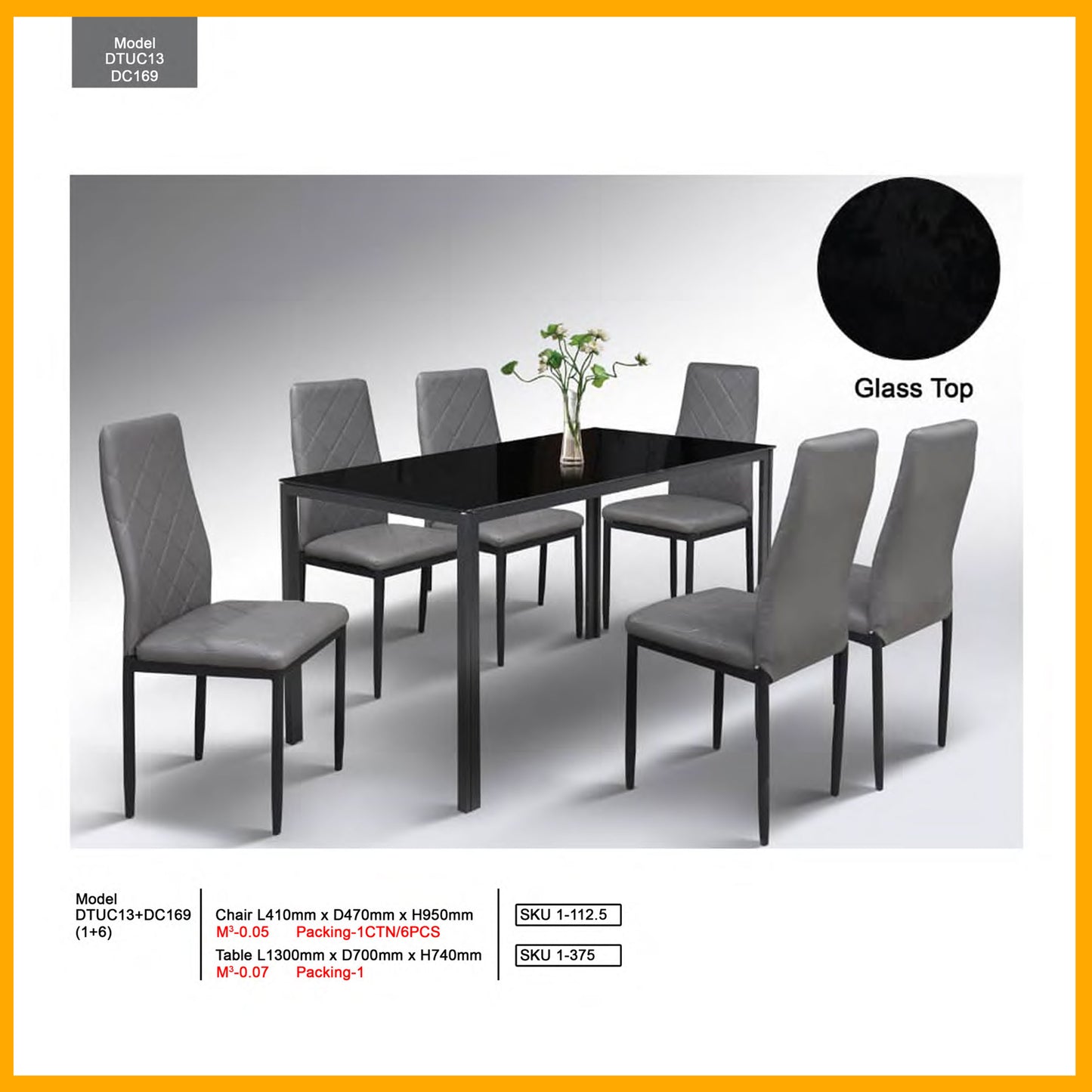 SMARTBED | Dining Table Only | DTUC13+DC169