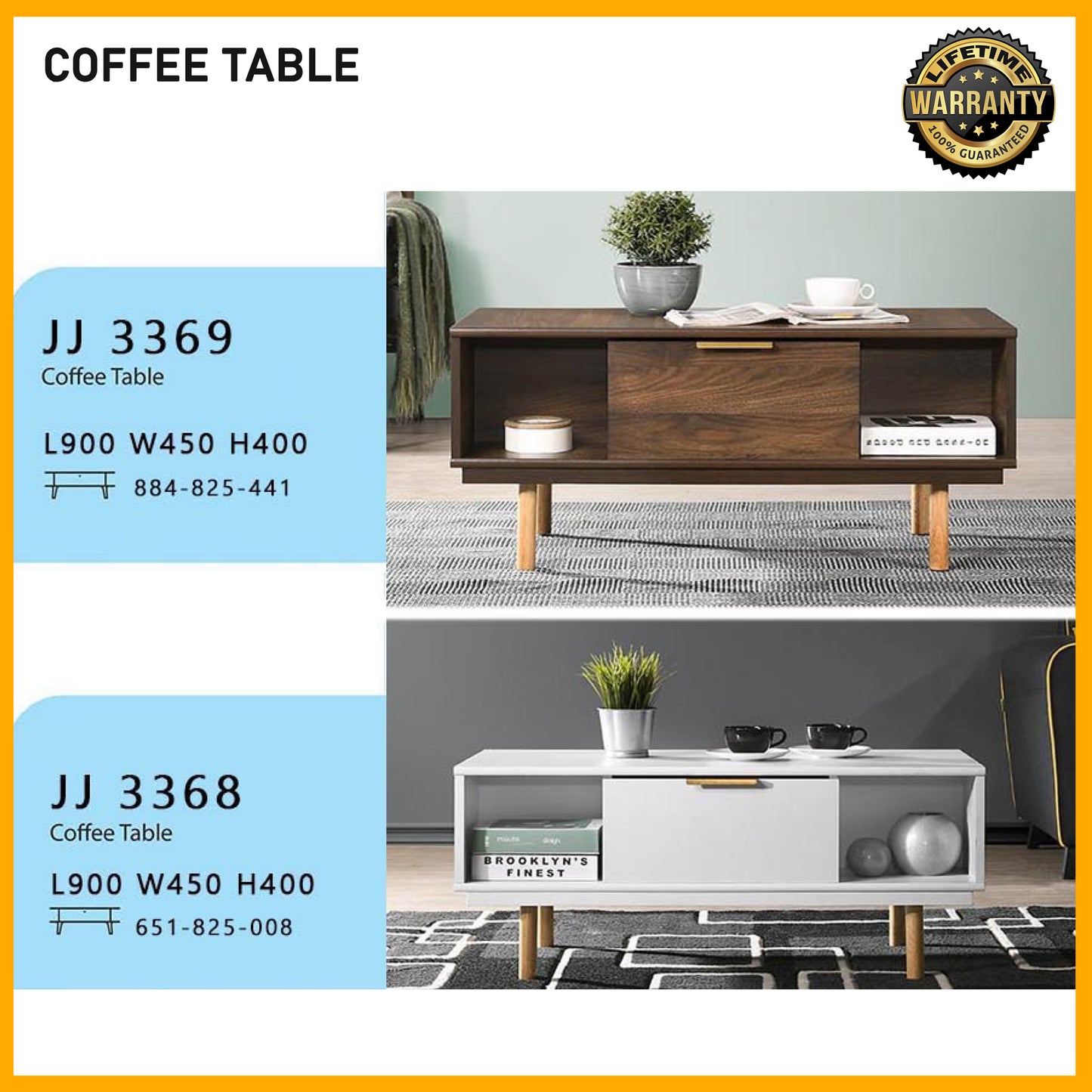 SMARTBED | Coffee Table - JJ3368/JJ3369