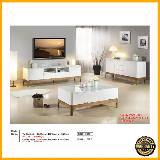 SMARTBED | Coffee Table and TV Console Set | KENZO