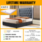 SMARTBED | Storage Bedframe With Euro Top Foam Mattress l KHB_NH06 l CAT C