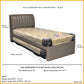 SMARTBED | Pullout Bedframe 3in1 with Mattress | 166