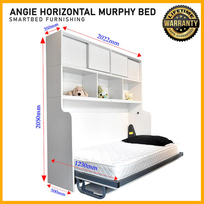 SMARTBED | Angie Horizontal Murphy Bed