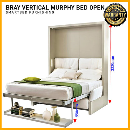 SMARTBED | Bray Vertical Murphy Bed Open