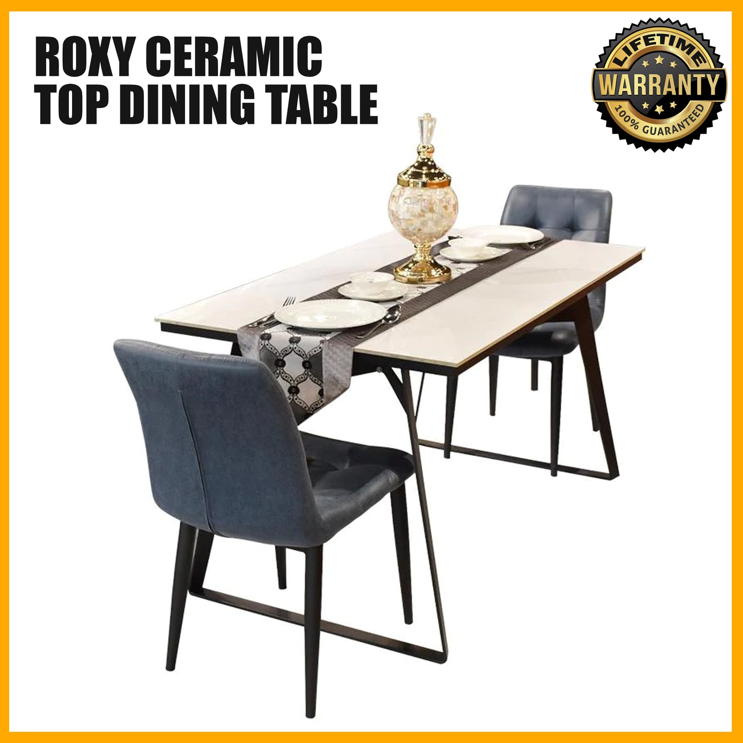 SMARTBED | ROXY CERAMIC TOP DINING TABLE
