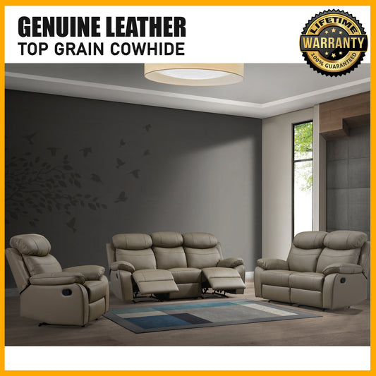 SMARTBED |  Cacini Leather 3+2 Seater Sofa | 1028