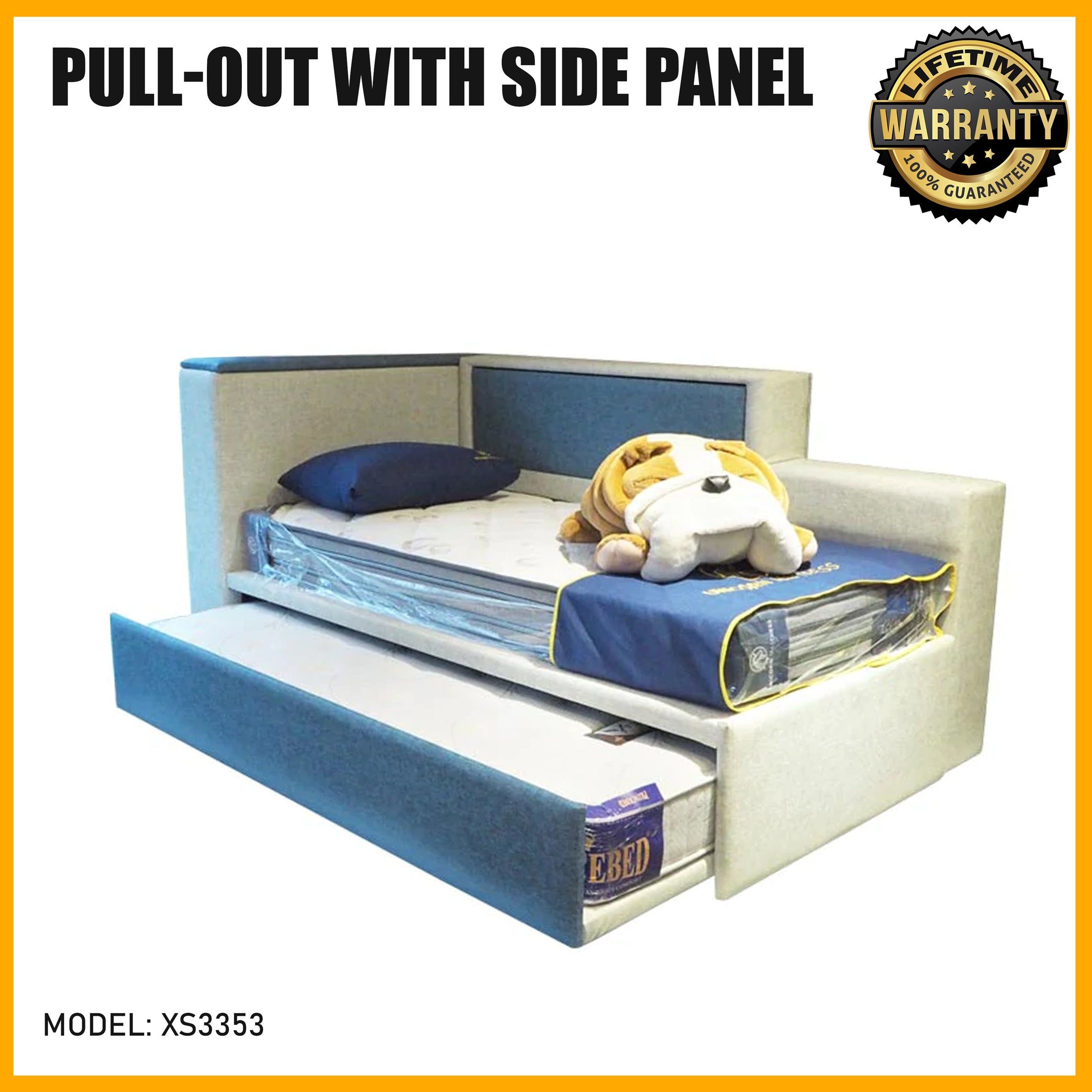 Cheap pull outlet out bed