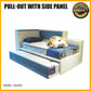 SMARTBED | Pullout Bedframe with Storage | XS-BABYLON