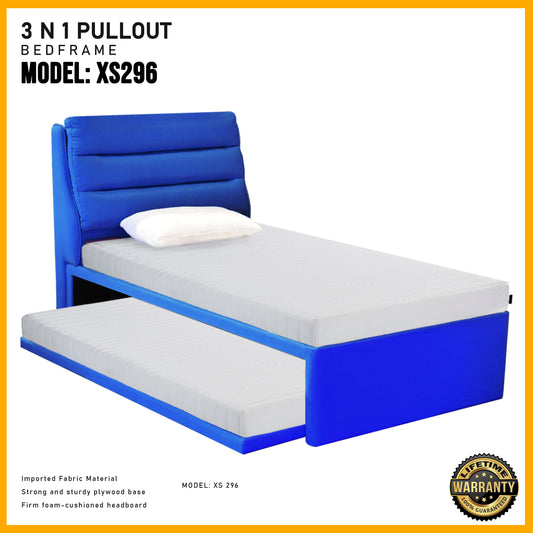 SMARTBED | Pullout Bedframe with Mattress & Storage | XS296
